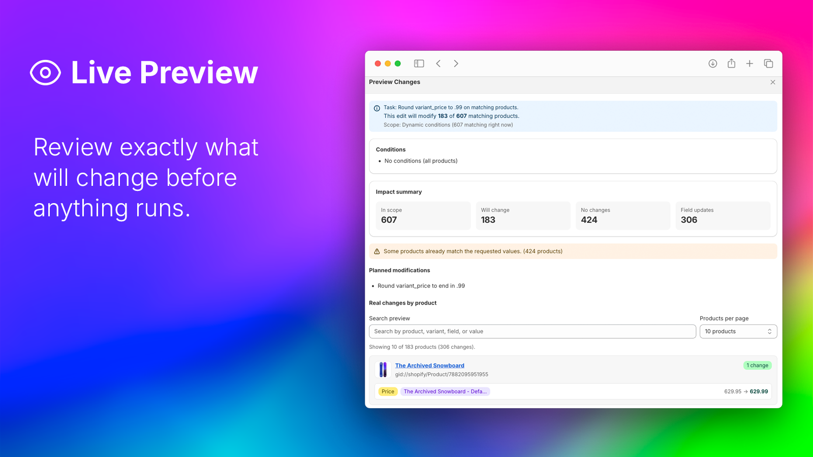 EditPilot live preview